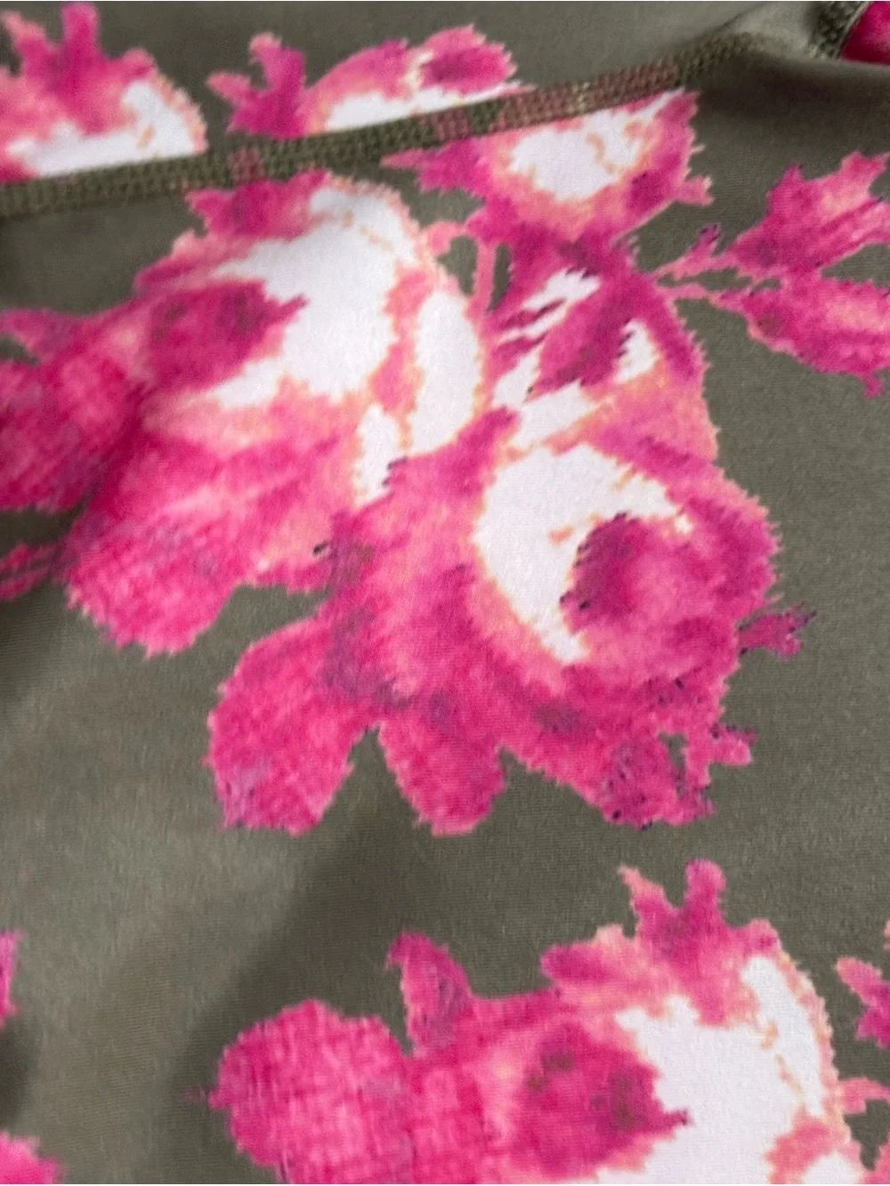 Free People Pink Floral Leggings
